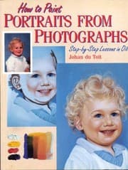 Tapa de How to paint portraits from photographs