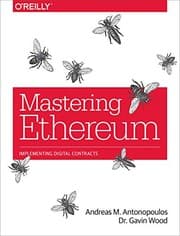 Tapa de Mastering Ethereum: Building Smart Contracts and DApps