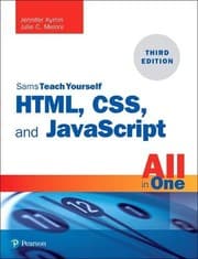 Tapa de HTML, CSS, and JavaScript All in One, Sams Teach Yourself (3rd Edition)