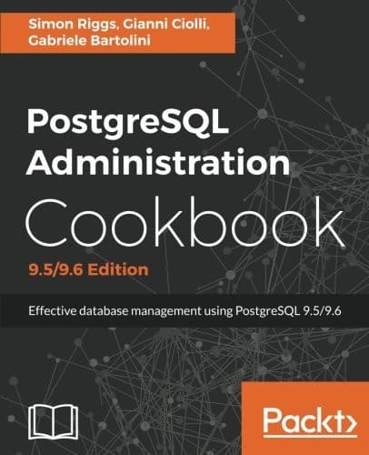 Tapa de PostgreSQL Administration Cookbook, 9.5/9.6 Edition