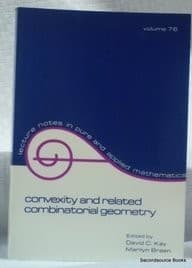 Tapa de Convexity and related combinatorial geometry