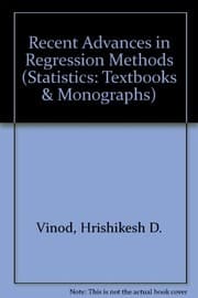 Tapa de Recent advances in regression methods