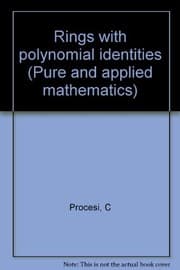 Tapa de Rings with polynomial identities