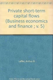 Tapa de Private short-term capital flows