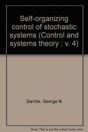 Tapa de Self-organizing control of stochastic systems