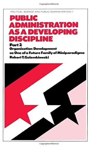 Tapa de Public administration as a developing discipline