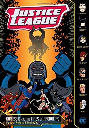 Tapa de Darkseid and the Fires of Apokolips (Justice League)