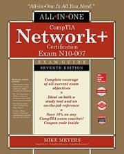 Tapa de CompTIA Network+ Certification All-in-One Exam Guide, Seventh Edition (Exam N10-007)