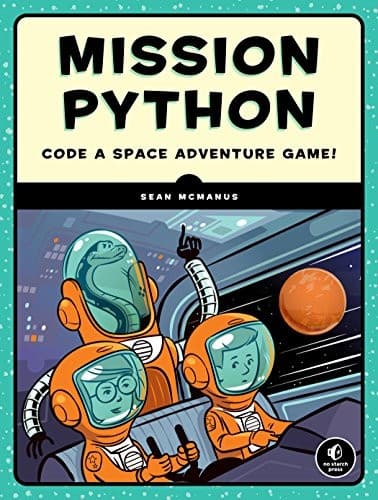 Tapa de Mission Python: Code a Space Adventure Game!
