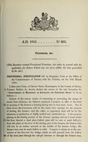 Tapa de Specification of Benjamin Cook