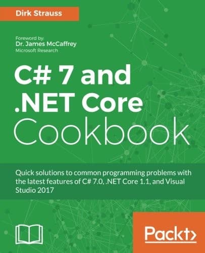 Tapa de C# 7 and .NET Core Cookbook