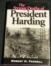 Tapa de The strange deaths of President Harding