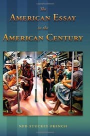 Tapa de The American Essay in the American Century