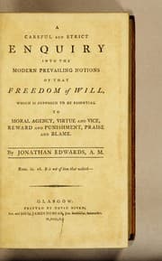 Tapa de A careful and strict enquiry into the modern prevailing notions of that freedom of will