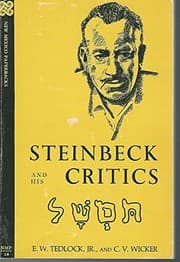 Tapa de Steinbeck and his Critics A Record Of Twenty Five Years