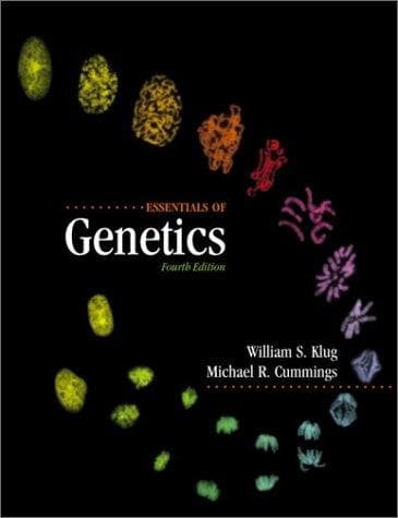 Tapa de Essentials of Genetics