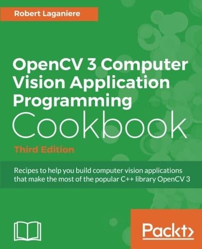 Tapa de OpenCV 3 Computer Vision Application Programming Cookbook - Third Edition