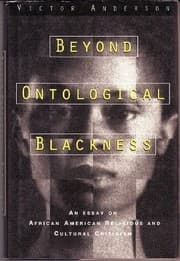 Tapa de Beyond ontological blackness