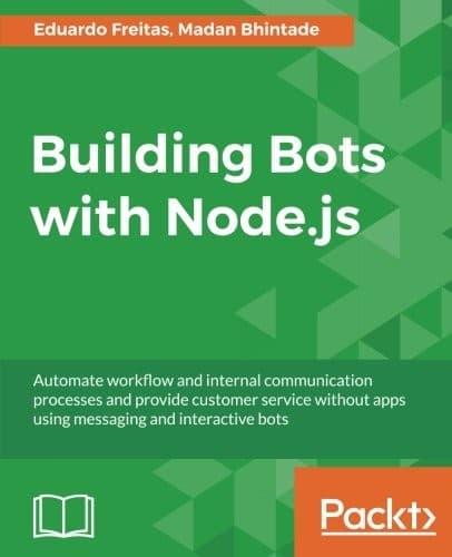 Tapa de Building Bots with Node.js