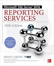 Tapa de Microsoft SQL Server 2016 Reporting Services, Fifth Edition