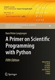Tapa de A Primer on Scientific Programming with Python (Texts in Computational Science and Engineering)