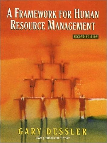 Tapa de A Framework for Human Resource Management