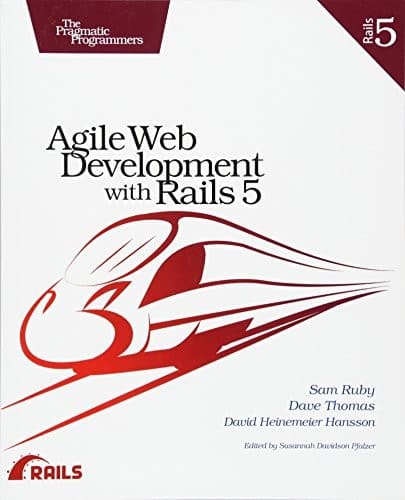 Tapa de Agile Web Development with Rails 5