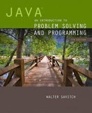 Tapa de Java: An Introduction to Problem Solving and Programming (7th Edition)
