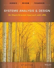 Tapa de Systems Analysis and Design: An Object-Oriented Approach with UML