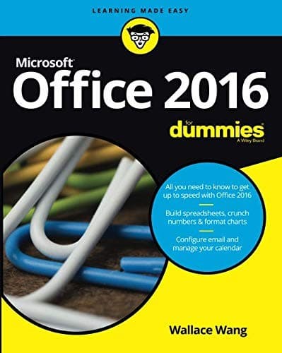 Tapa de Office 2016 For Dummies Refresh (For Dummies (Computer/Tech))