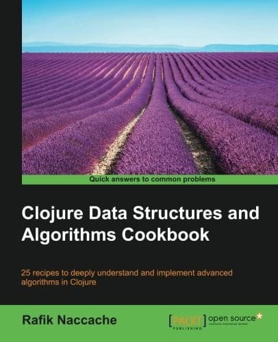 Tapa de Clojure Data Structures and Algorithms Cookbook