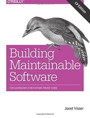 Tapa de Building Maintainable Software, C# Edition: Ten Guidelines for Future-Proof Code
