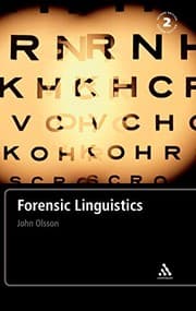 Tapa de Forensic Linguistics: Second Edition: An Introduction To Language, Crime and the Law