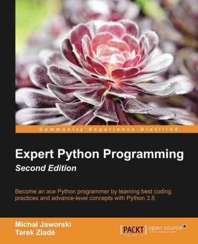 Tapa de Expert Python Programming - Second Edition