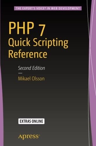 Tapa de PHP 7 Quick Scripting Reference