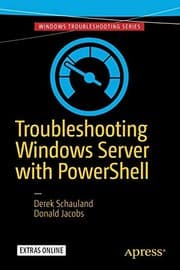Tapa de Troubleshooting Windows Server with PowerShell