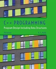 Tapa de C++ Programming: Program Design Including Data Structures