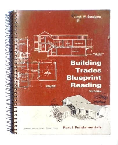 Tapa de Building trades blueprint reading