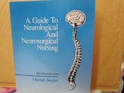 Tapa de A Guide to neurological and neurosurgical nursing