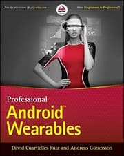 Tapa de Professional Android Wearables