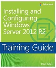 Tapa de Training Guide Installing and Configuring Windows Server 2012 R2 (MCSA) (Microsoft Press Training Guide)