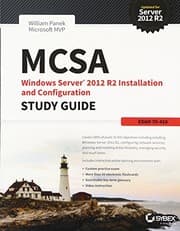 Tapa de MCSA Windows Server 2012 R2 Installation and Configuration Study Guide: Exam 70-410