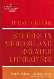 Tapa de Studies in Midrash and related literature