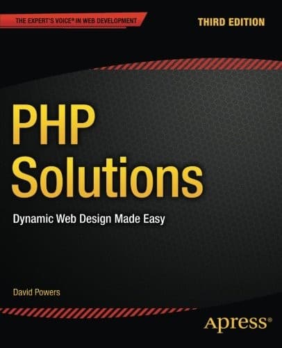 Tapa de PHP Solutions: Dynamic Web Design Made Easy