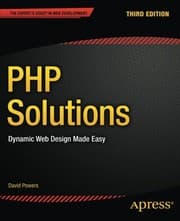 Tapa de PHP Solutions: Dynamic Web Design Made Easy