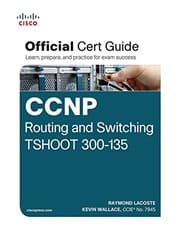 Tapa de CCNP Routing and Switching TSHOOT 300-135 Official Cert Guide