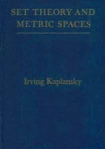 Tapa de Set theory and metric spaces