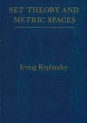 Tapa de Set theory and metric spaces