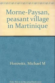 Tapa de Morne-Paysan, peasant village in Martinique