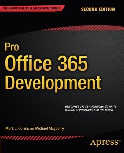 Tapa de Pro Office 365 Development